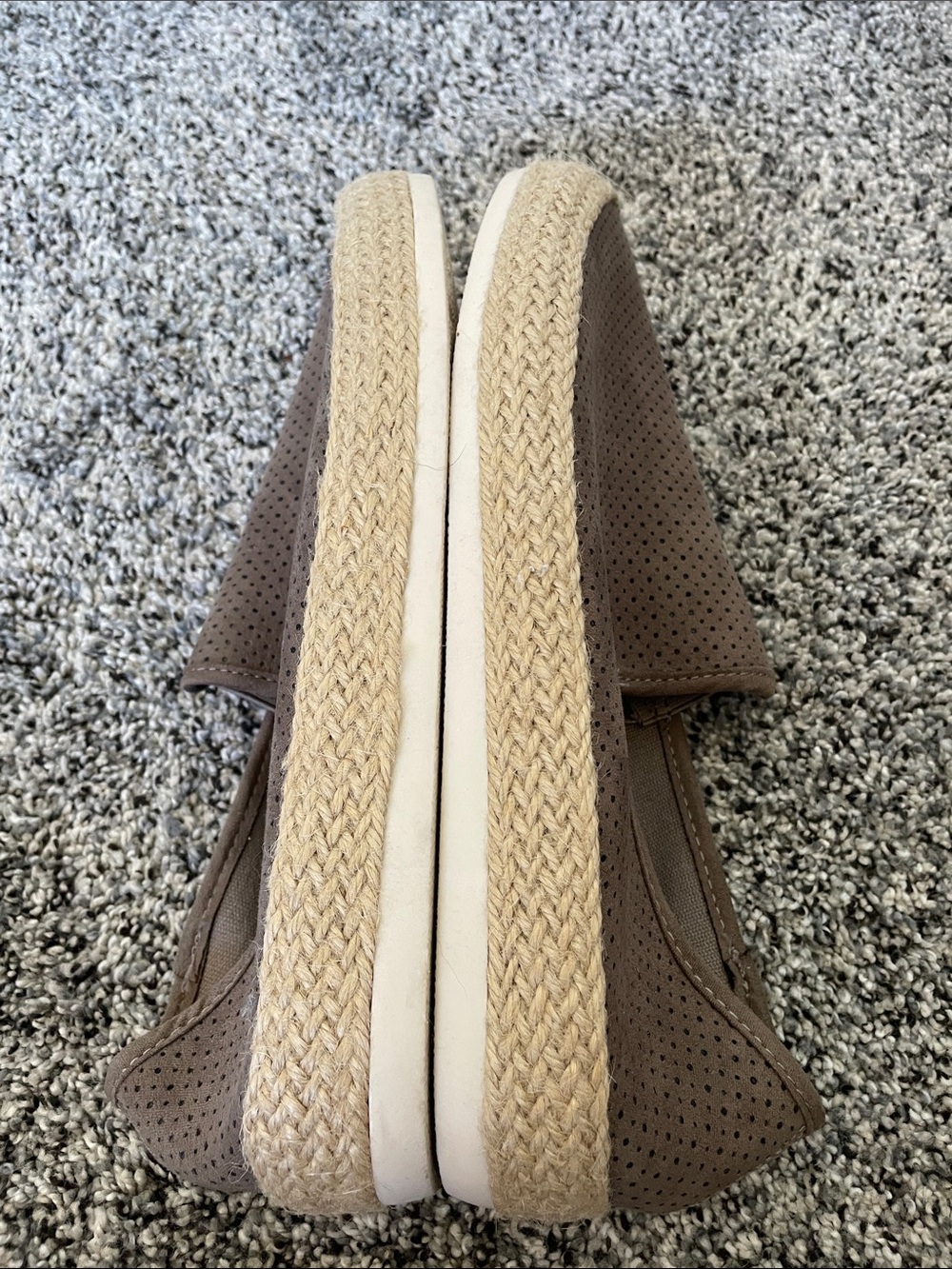 Espirit Nadine Taupe Espadrilles 9 - Picture 6 of 8